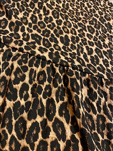 Leopar elbise - Görsel 3