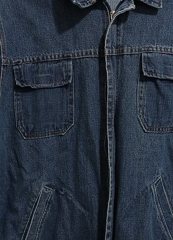 xl Beden lacivert Renk Oversize kot ceket