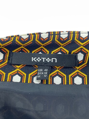 40 Beden çeşitli Renk Koton Mini Etek %70 İndirimli.