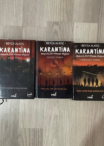 Karantina Roman Serisi - Beyza Alkoç