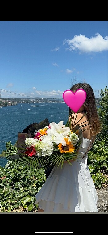 s Beden Beyaz mezuniyet, nikah, özel gün elbisesi