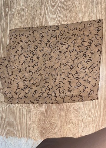 Zincir Detaylı Bej Bohem Kadın Şal - Görsel 2