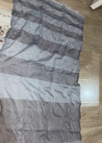 Bohem Gri Uzun şal - Görsel 3