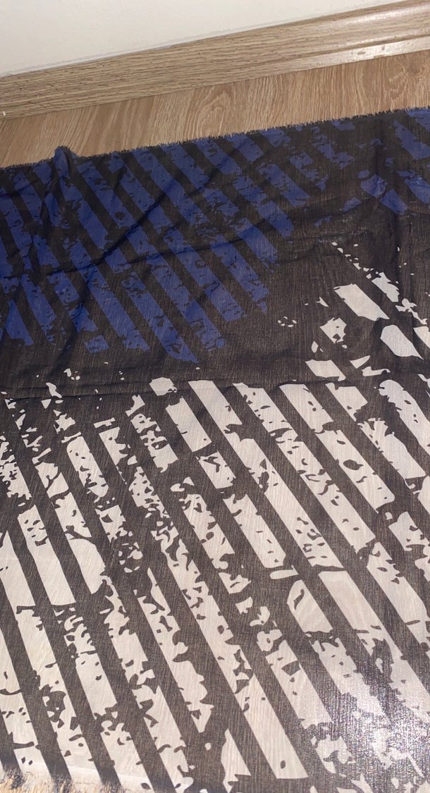 Mavi Bohem Kadın Şal Velcro Detaylı - Görsel 3