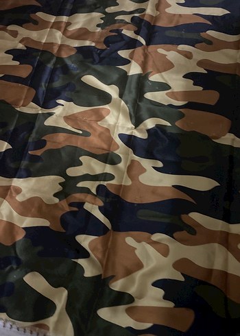 Kamuflaj desenli eşarp - Görsel 3