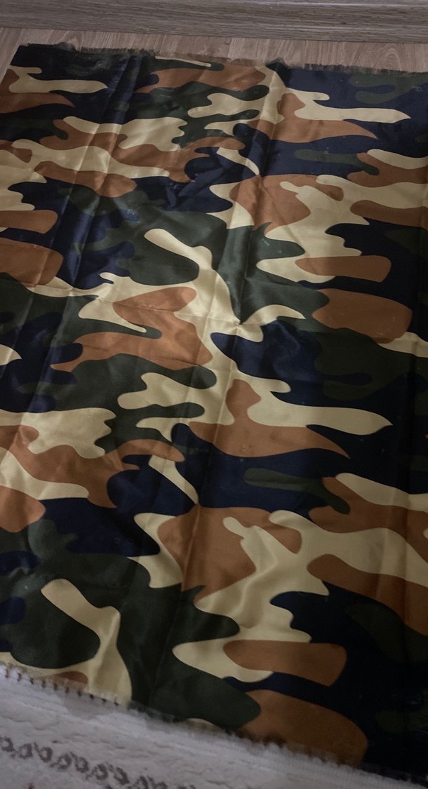 Kamuflaj desenli eşarp - Görsel 3