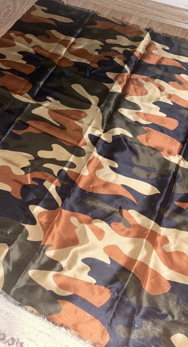 Kamuflaj desenli eşarp - Görsel 2