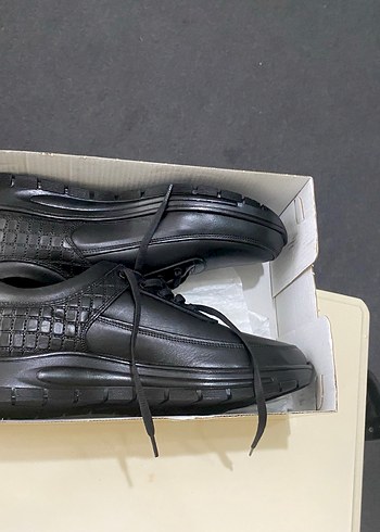 Siyah Bağcıklı Erkek kaliteli ayakkabı - Görsel 6