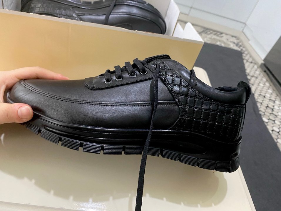 Siyah Bağcıklı Erkek kaliteli ayakkabı - Görsel 3