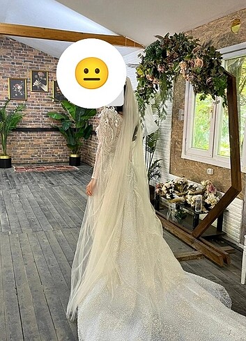 Balık model gelinlik - Görsel 5