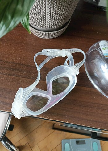 Bej Elastik Bantlı Mini Yüzücü Gözlüğü - Görsel 4