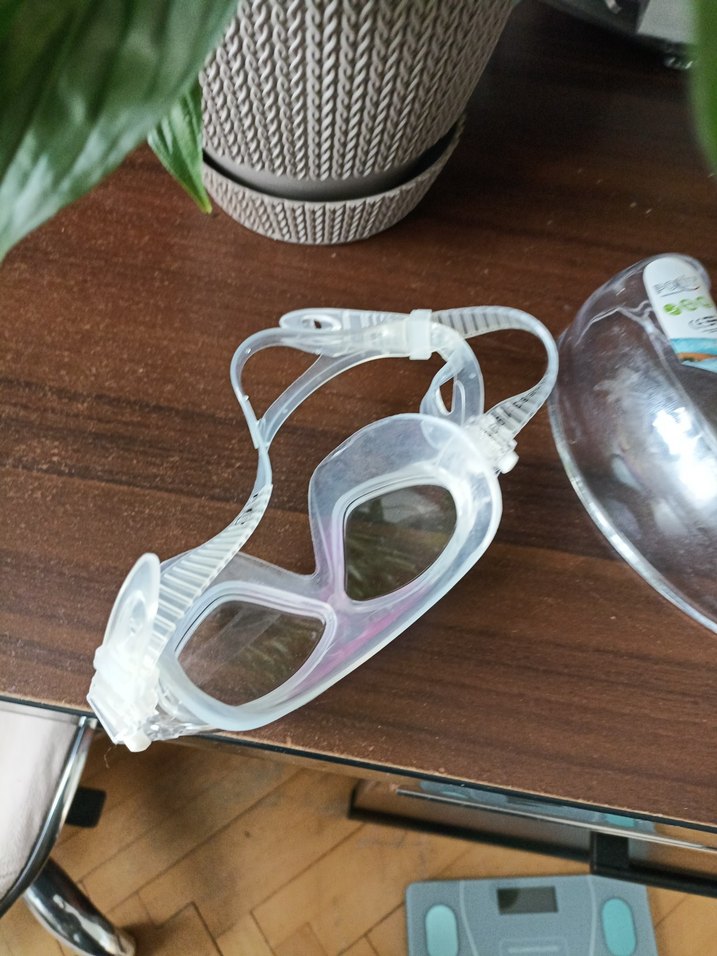 Bej Elastik Bantlı Mini Yüzücü Gözlüğü - Görsel 4