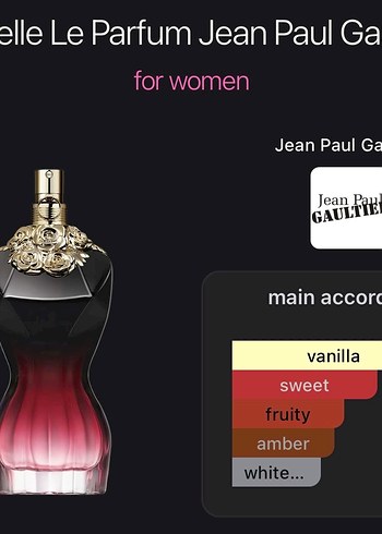 Jean paul gaultier la belle le parfüm - Görsel 3