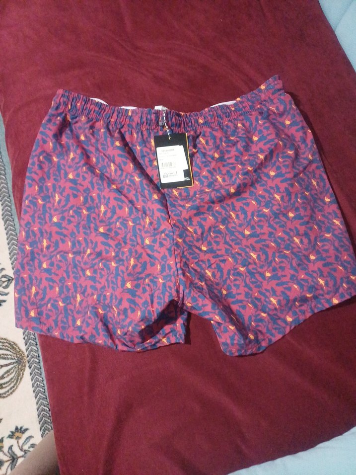 Exuma marka .Renkli  desenli   Mini Mayo Şort xxl beden. - Görsel 2