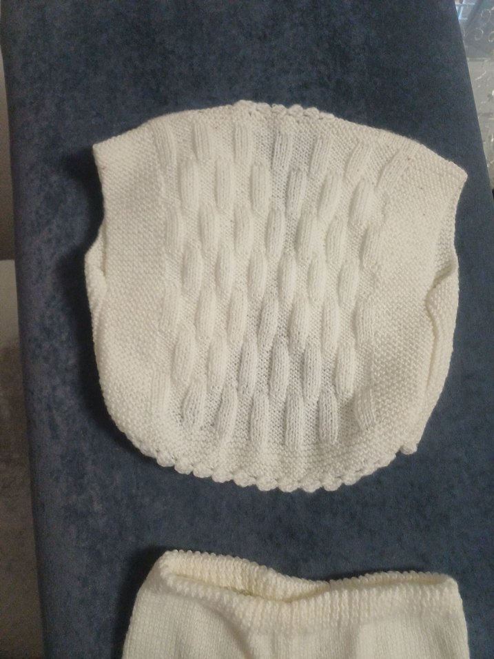 Bebek  Krem el şiş  Örgü - Görsel 3