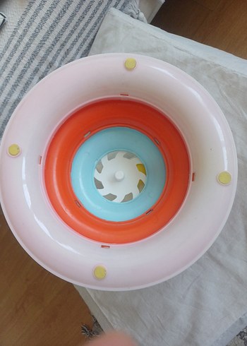 Renkli  Top lu  kedi oyuncağı - Görsel 5