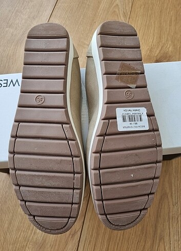 36 Beden camel Renk Babet Ayakkabı