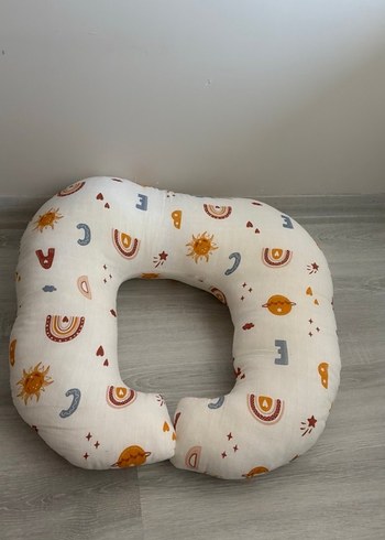 Renkli Desenli Emzirme yastığı ve destekli yatak - Görsel 2