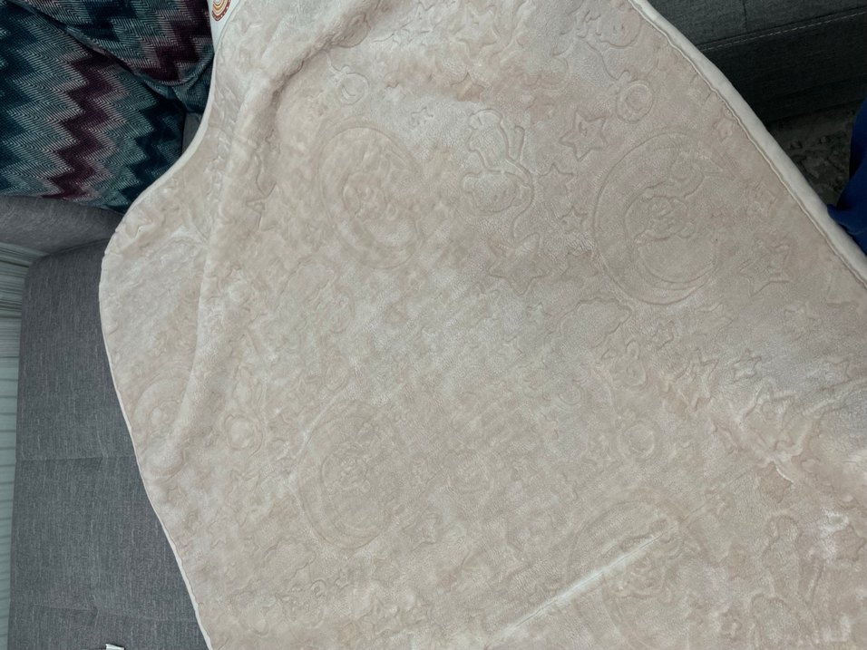 Bej Küçük Bebek Battaniyesi - Görsel 2