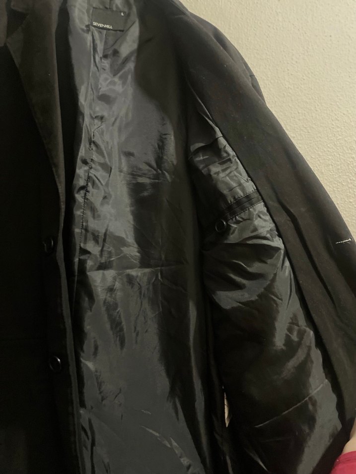 Sevenhill Siyah Erkek ceket - Görsel 4