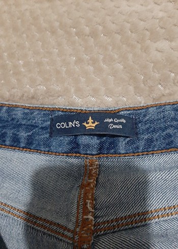 mqvi Tonlu Bol Kesim Midi Kot Pantolon - Görsel 4