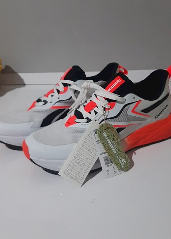 Erkek Spor Gri Beyaz Reebok Sneaker - Görsel 2