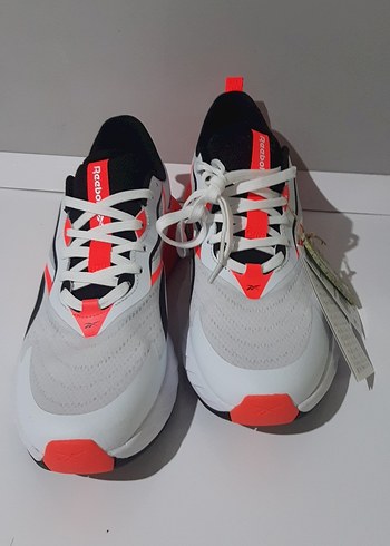 Erkek Spor Gri Beyaz Reebok Sneaker - Görsel 7