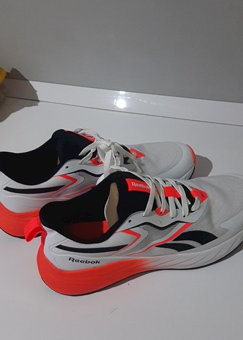 Erkek Spor Gri Beyaz Reebok Sneaker - Görsel 5