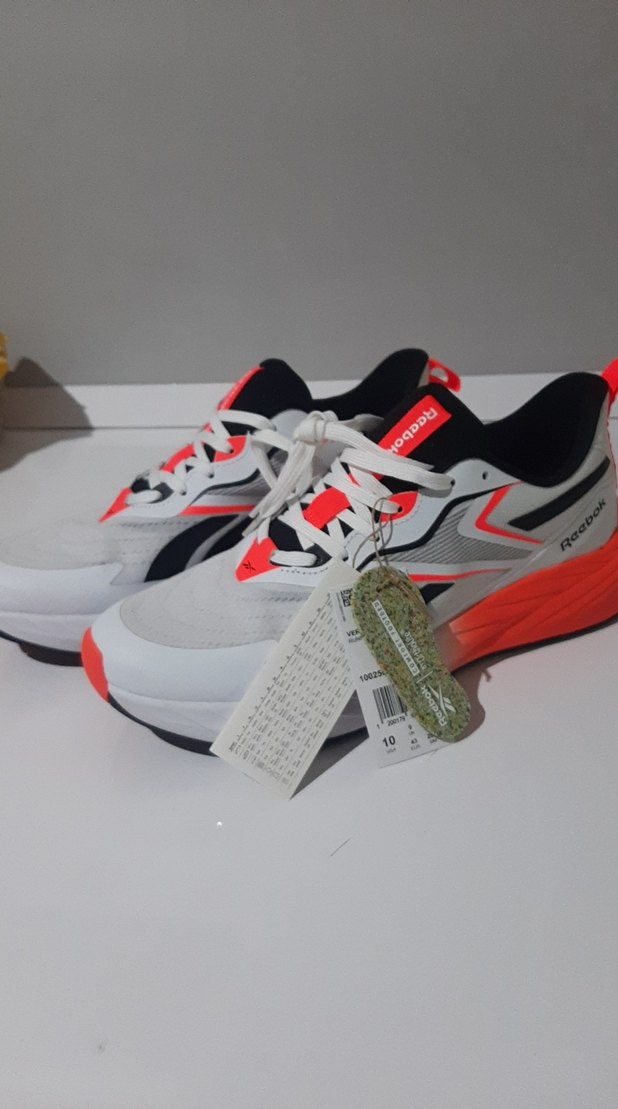 Erkek Spor Gri Beyaz Reebok Sneaker - Görsel 2