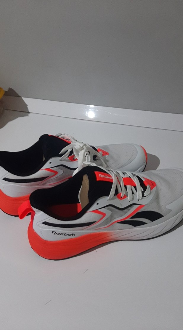 Erkek Spor Gri Beyaz Reebok Sneaker - Görsel 5