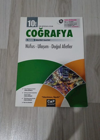 10. Sınıf Coğrafya - Nüfus, Ulaşım, Doğal Afetler