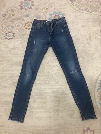 Stradivarius Yüksel Bel Jean