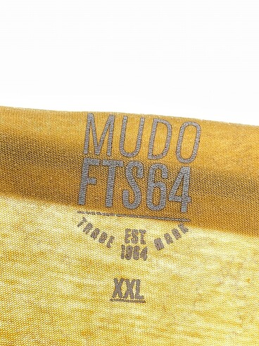 xxl Beden sarı Renk Mudo T-shirt %70 İndirimli.