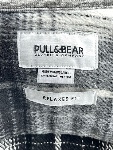 l Beden çeşitli Renk Pull and Bear Gömlek %70 İndirimli.