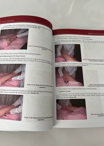  Fizik tedavi ve rahatsızlıkları Masaj Teknikleri Kitabı