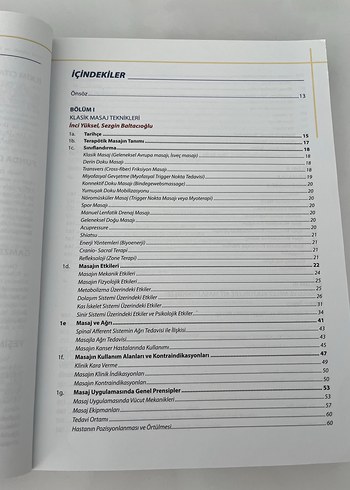  Beden Fizik tedavi ve rahatsızlıkları Masaj Teknikleri Kitabı