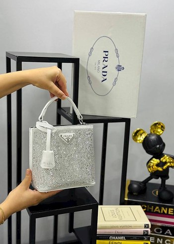 Parlak Sequinsli Prada Kadın Çanta
