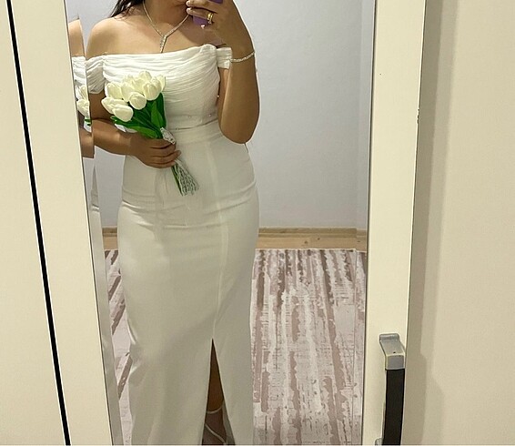 42 Beden Nikah elbisesi