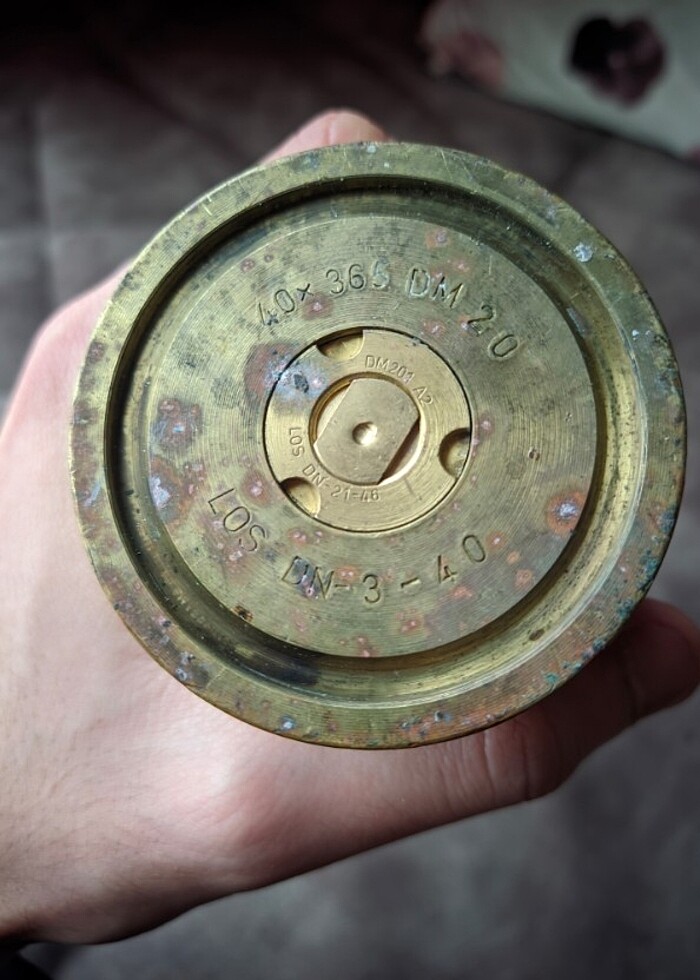 40mm BOFORS TOP MÜHİMMAT KOVANI - Görsel 4