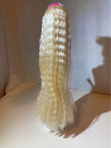  Beden Barbie totally hair remake uzun sarı koleksiyon bebeği tüm akses