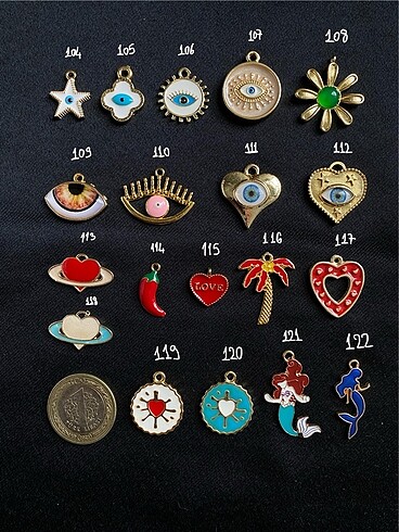  Beden gri Renk Kolye küpe anahtarlık y2k vintage etnik bohem