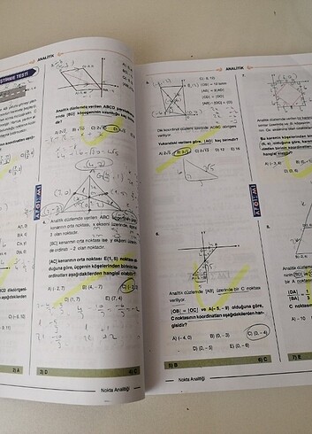 Beden Renk Apotemi Analitik Geometri Fasikül