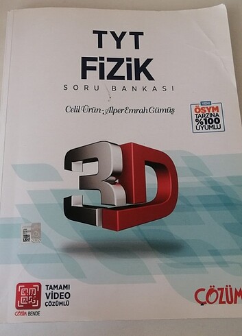 3D TYT FİZİK SORU BANKASI 