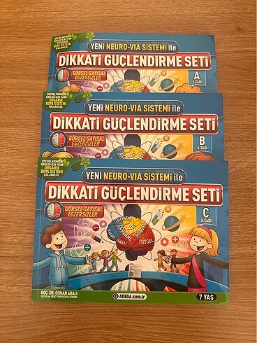 Beden Dikkat Güçlendirme Seti 7 yaş