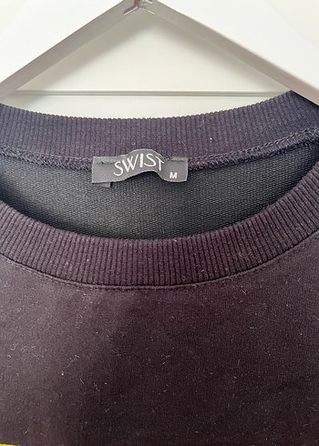 Zara Siyah Nirvana Sweatshirt