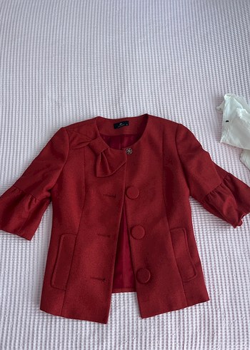 Kırmızı bordo Journey ceket