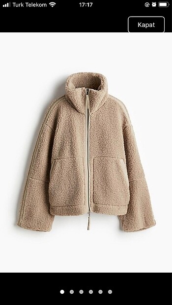 H&M Peluş Mont