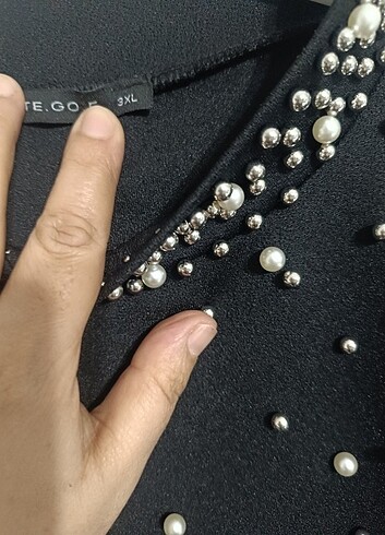diğer Beden siyah Renk Siyah abiye 3 xl 