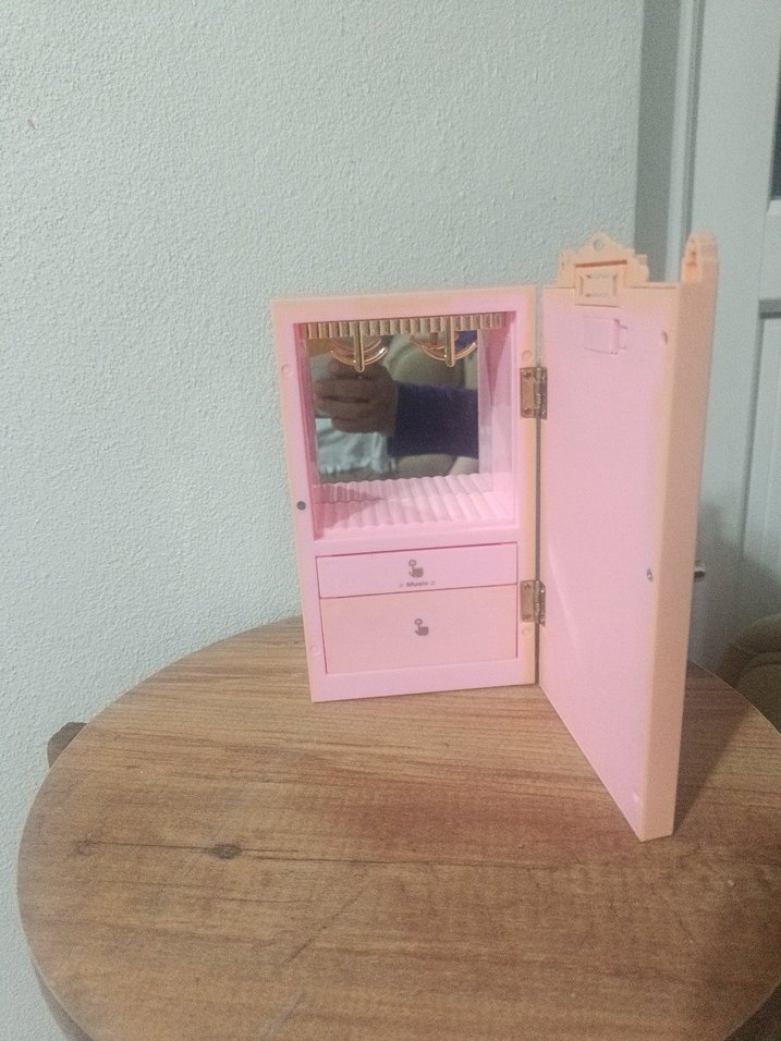 Açık Pembe Müzikli Takı Kutusu - Görsel 5