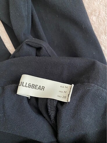 m Beden siyah Renk Pull and Bear Siyah Tayt